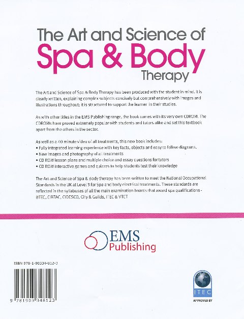 The Art and Science of Spa and Body Therapy by Jane Foulston, Elaine Hall, Fae Major, Marguerite Wynne
